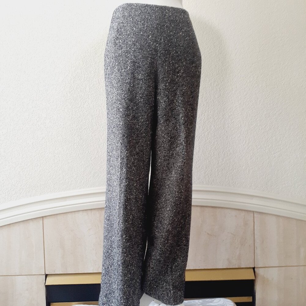 Talbot's Tweed Flat Front Trouser